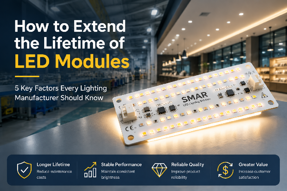 LED Module Lifetime Explained: 7 Engineering Factors That Determine Long-Term Reliability